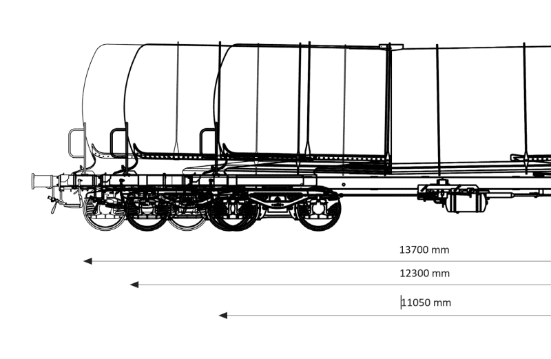   Cisternový vůz SPINA Zac(e)ns 40-75 m3